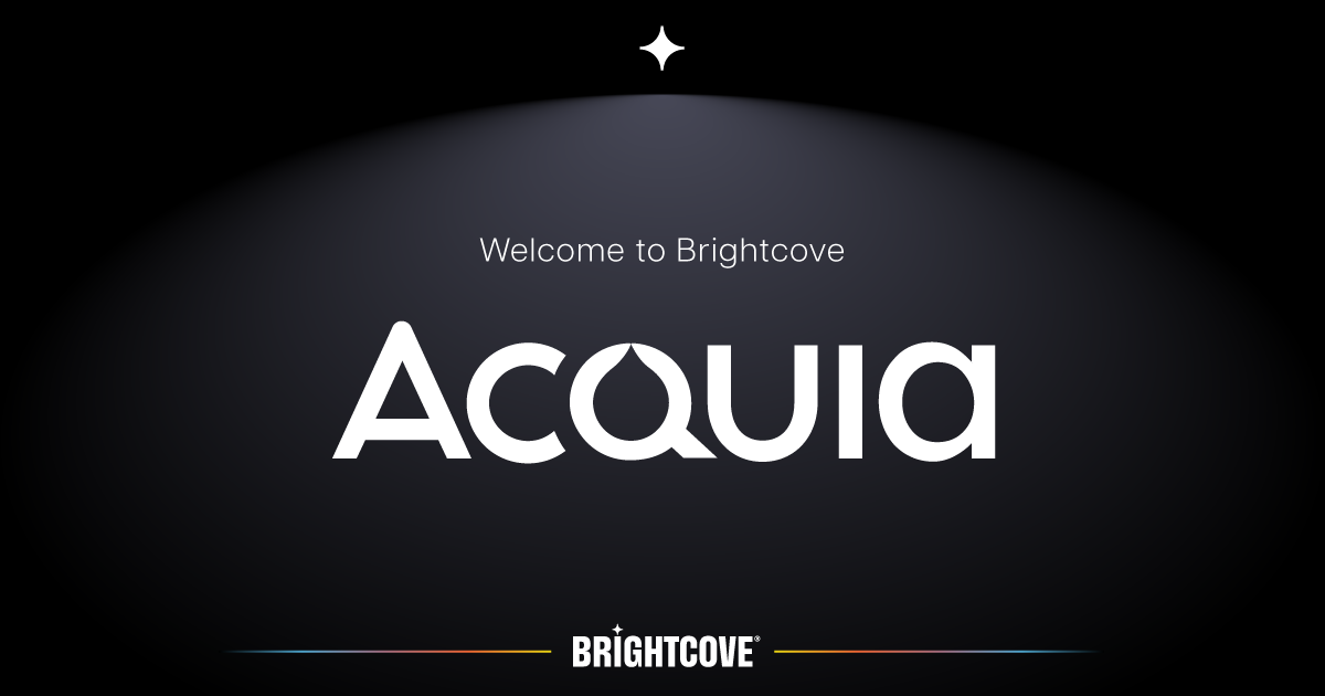 Brightcove Powers Acquia